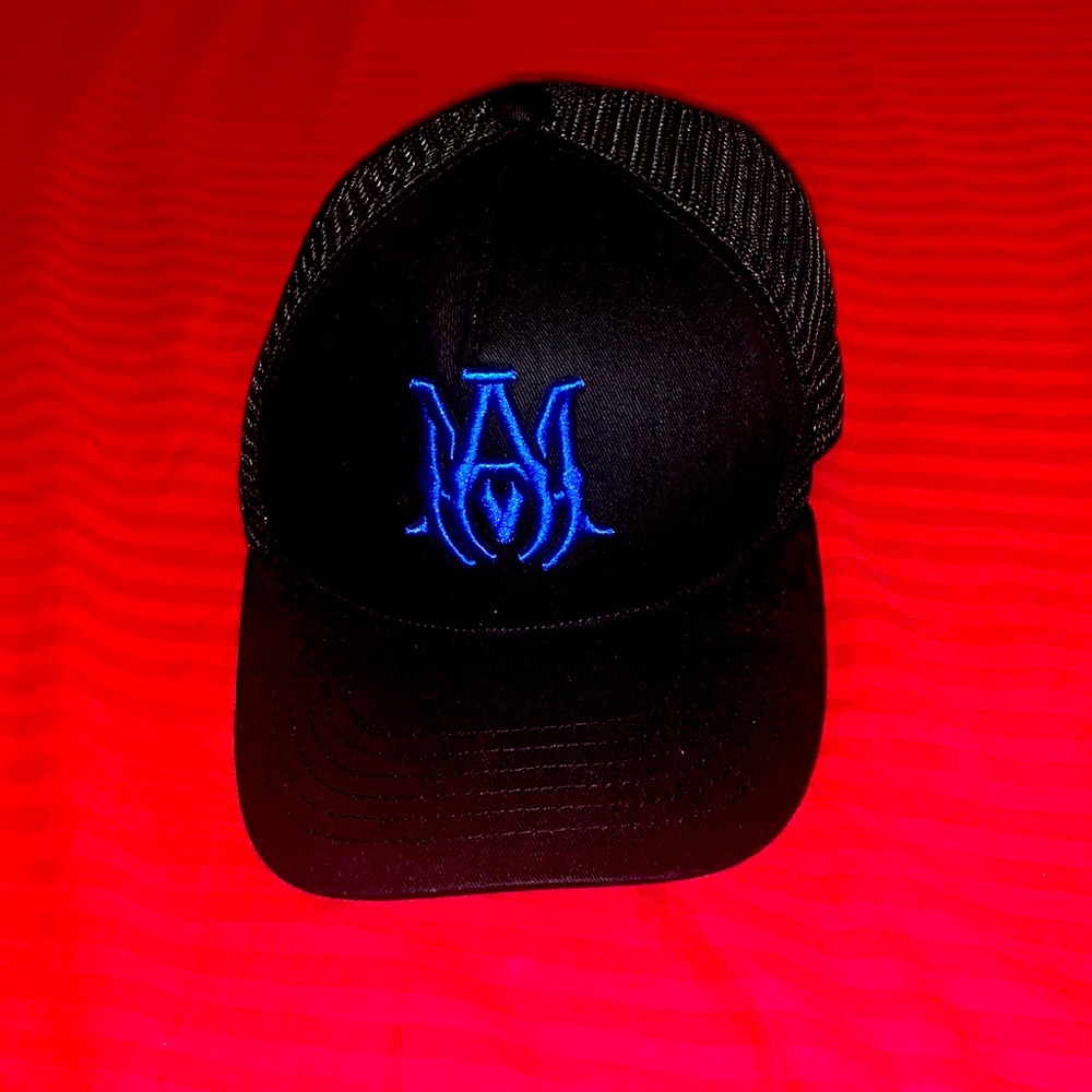 M.A~Logo Trucker Hat Amiri